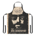 Retro-Inspired Big Lebowski Themed Apron with The Dude and Coen Brothers Film Iconography