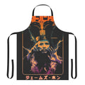 Vintage-style apron featuring David Lo Pan from the 1980s cult classic film Big Trouble in Little China