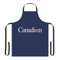 Vintage-inspired apron featuring a retro Canadian airlines logotype design