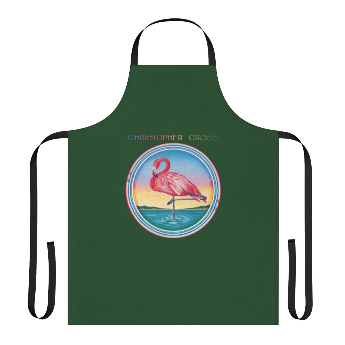 Soft, Vintage-Style Apron Featuring Christopher Cross Music