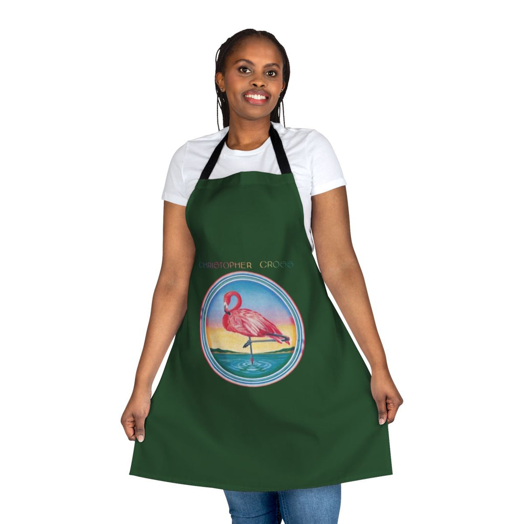 Soft, Vintage-Style Apron Featuring Christopher Cross Music
