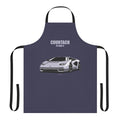 Countach LPI 800-4 inspired automotive apron for car enthusiasts