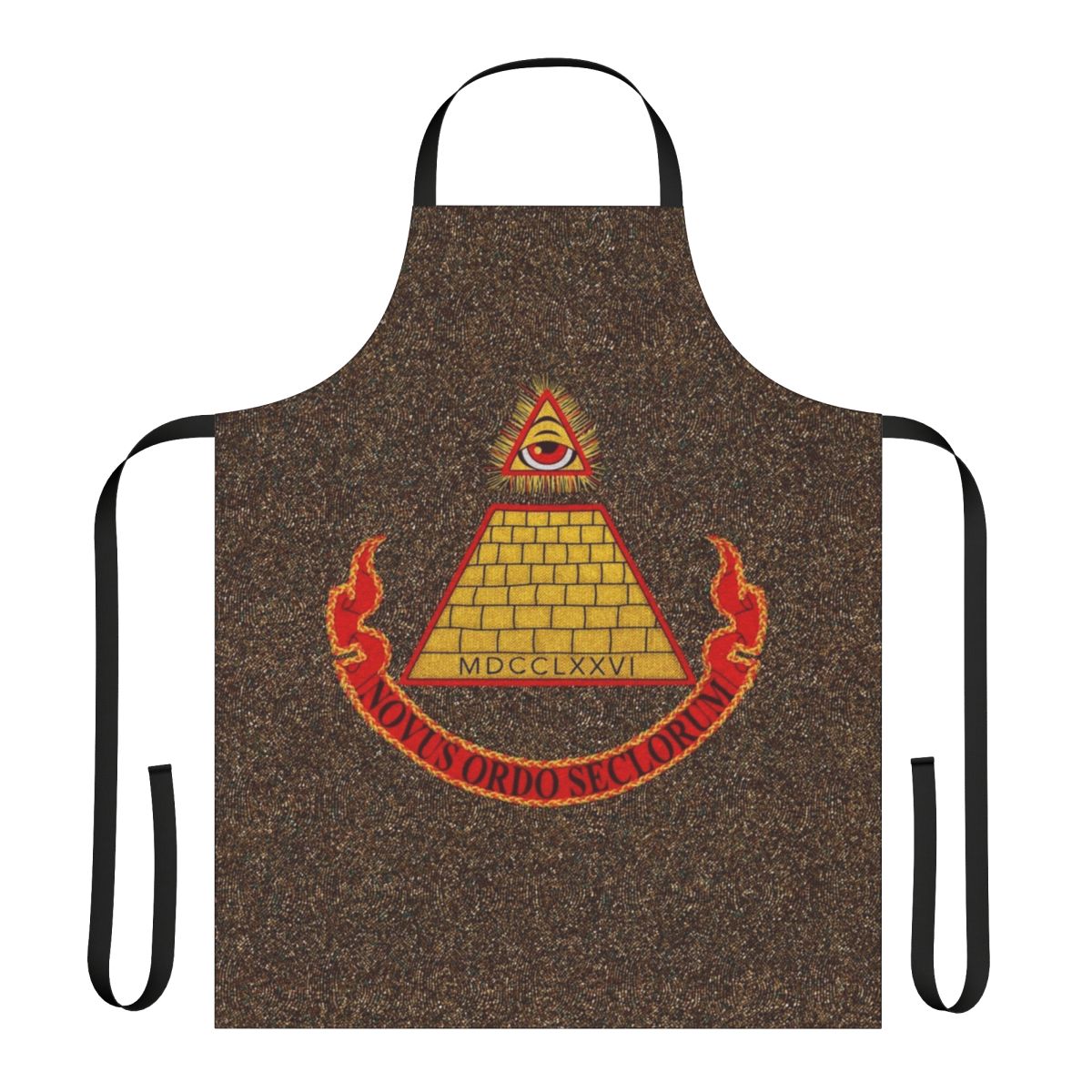 Apron featuring a vintage-inspired Desperately Seeking Susan movie design