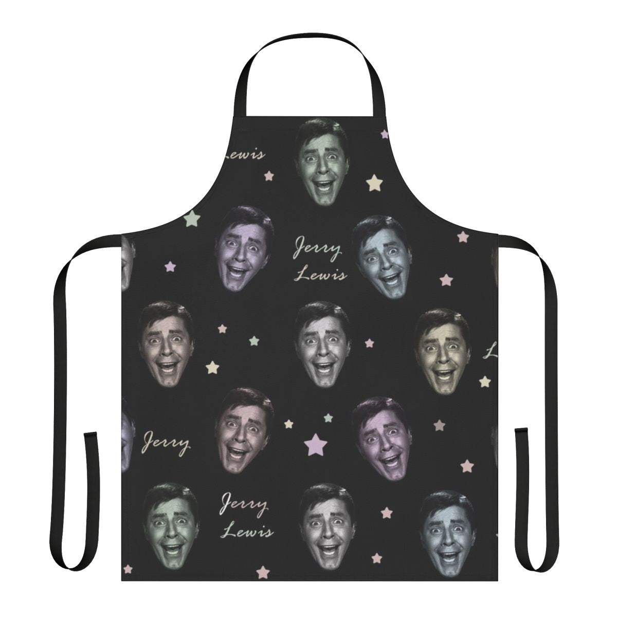 Retro-inspired apron featuring the iconic image of comedian Jerry Lewis
