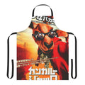 Retro-inspired apron featuring a kangaroo jack design, evoking 90s pop culture nostalgia.