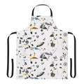 Vintage-style Led Zeppelin tribute apron with iconic band imagery