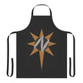 Retro-Inspired Nuclear Superhero Apron featuring a comic-book style design