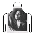 Vintage-style black apron featuring the iconic Pam Grier as Foxy Brown