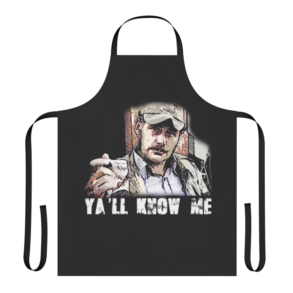 Retro-Inspired Quint Movie Apron featuring the iconic character from the classic 80s film Jaws