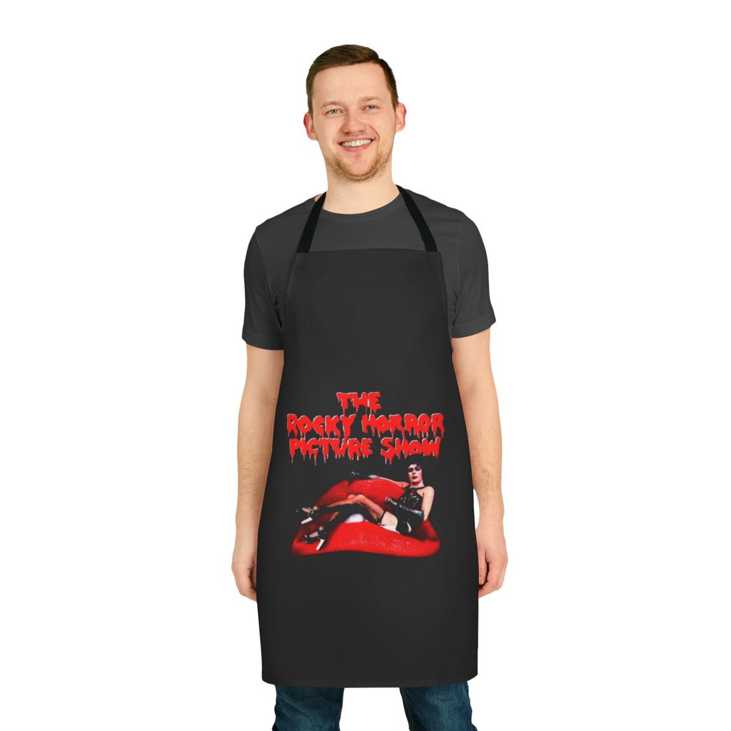 Retro style apron featuring The Rocky Horror Picture Show themed design