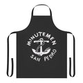 Retro-inspired San Pedro apron featuring a design inspired by the punk rock band the Minutemen