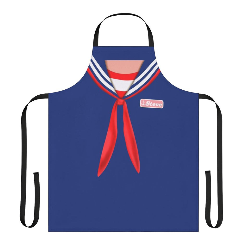 Scoops Ahoy inspired apron with Steve Harrington design