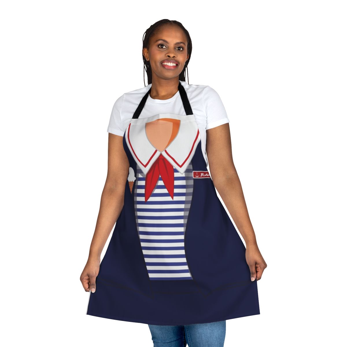 Stranger Things 3 Robin Ahoy Uniform Apron