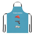 Stylish team zissou apron with vintage design inspired by the life aquatic with steve zissou