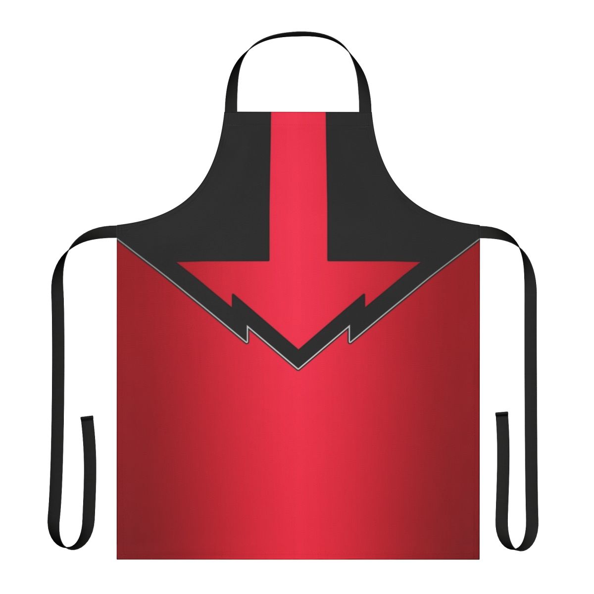 Retro-inspired time travel apron with power ranger, time force, and tokusatsu elements