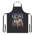 Retro-inspired apron featuring Usher, the popular R&B singer and songwriter