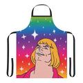 Retro-style "What's Going On?" apron inspired by the He-Man and the Masters of the Universe pop culture phenomenon