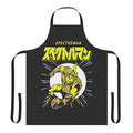 Retro-style apron featuring Spectreman, a classic Japanese superhero