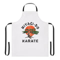 Distressed apron featuring Miyagi Do karate and martial arts design