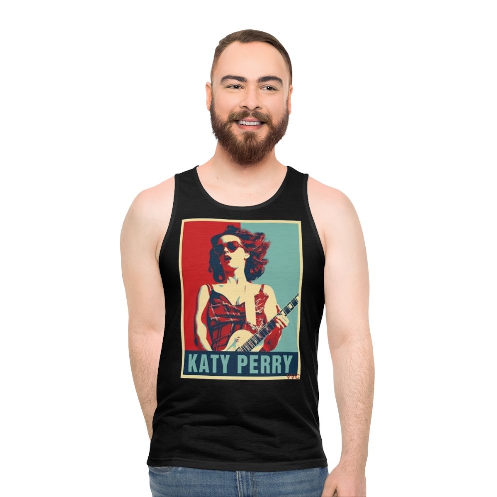 Retro Katy Perry Unisex Tank Top