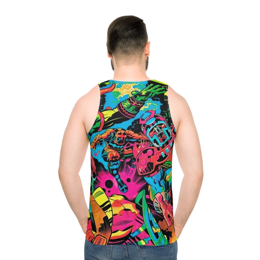 Retro Kirby Unisex Tank Top