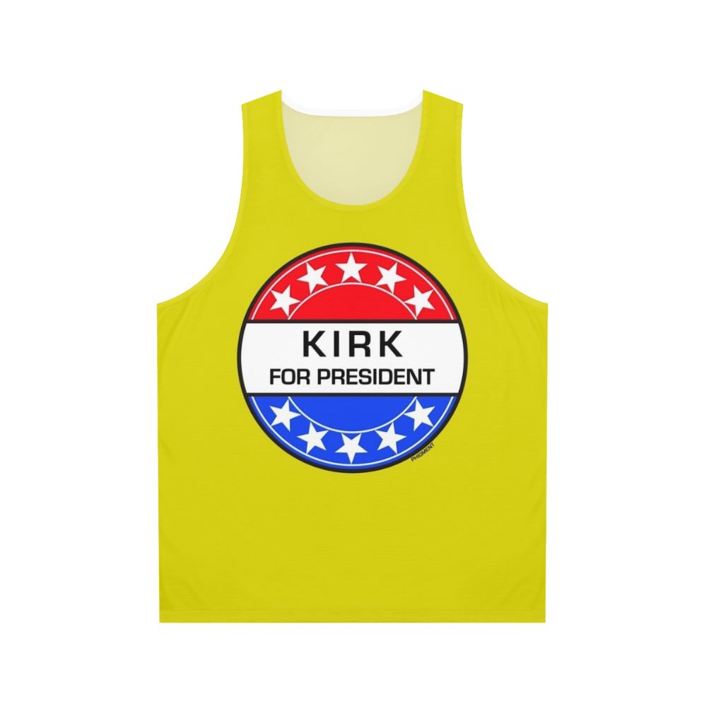 Retro Kirk For President Unisex Tank Top