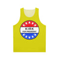 Retro Kirk For President Unisex Tank Top