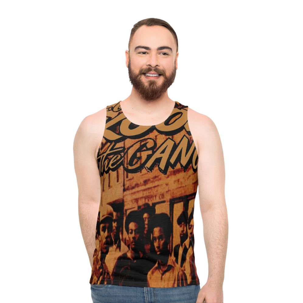 Retro Kool Gang unisex music band tank top