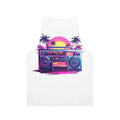 Retro Miami Boombox Unisex Tank Top