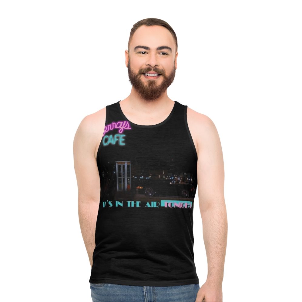Retro Miami Vice Crockett's Call Unisex Tank Top