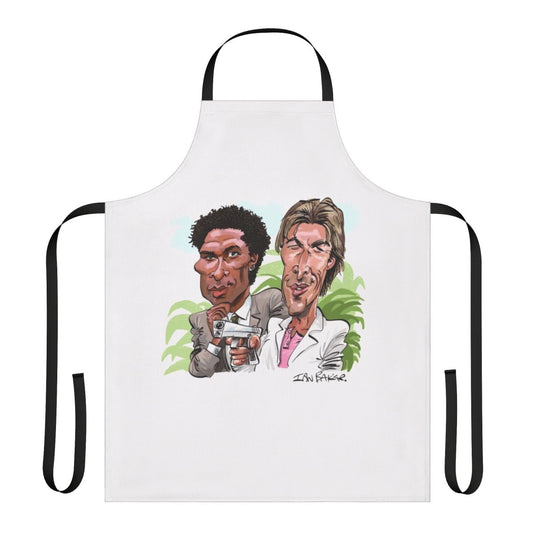 Retro Miami Vice-Inspired 80s Fashion Apron