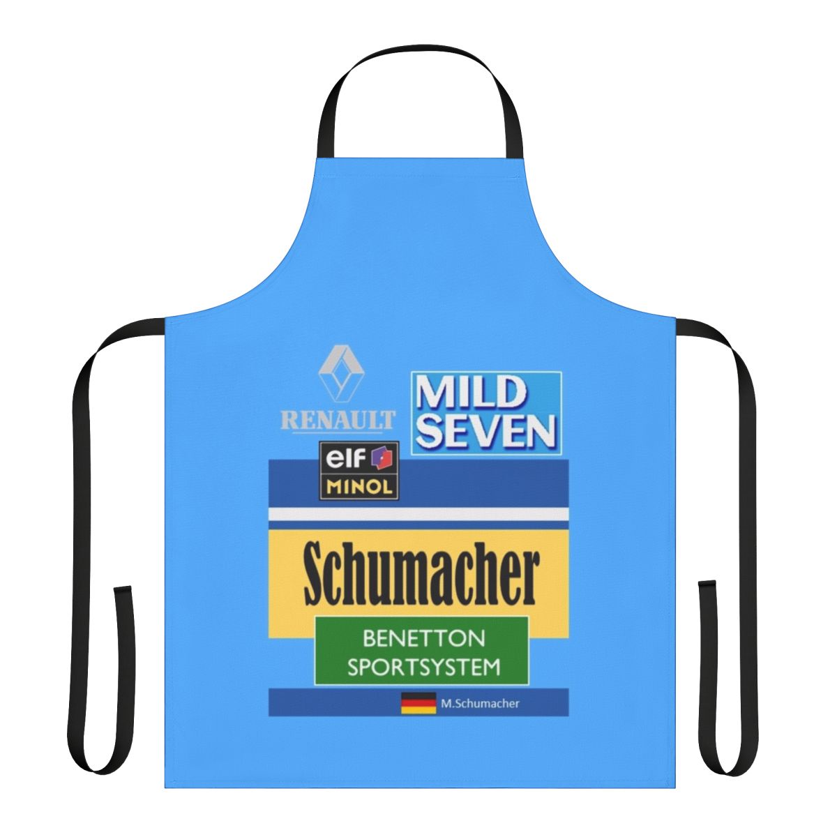 Retro Michael Schumacher Benetton Racing Apron