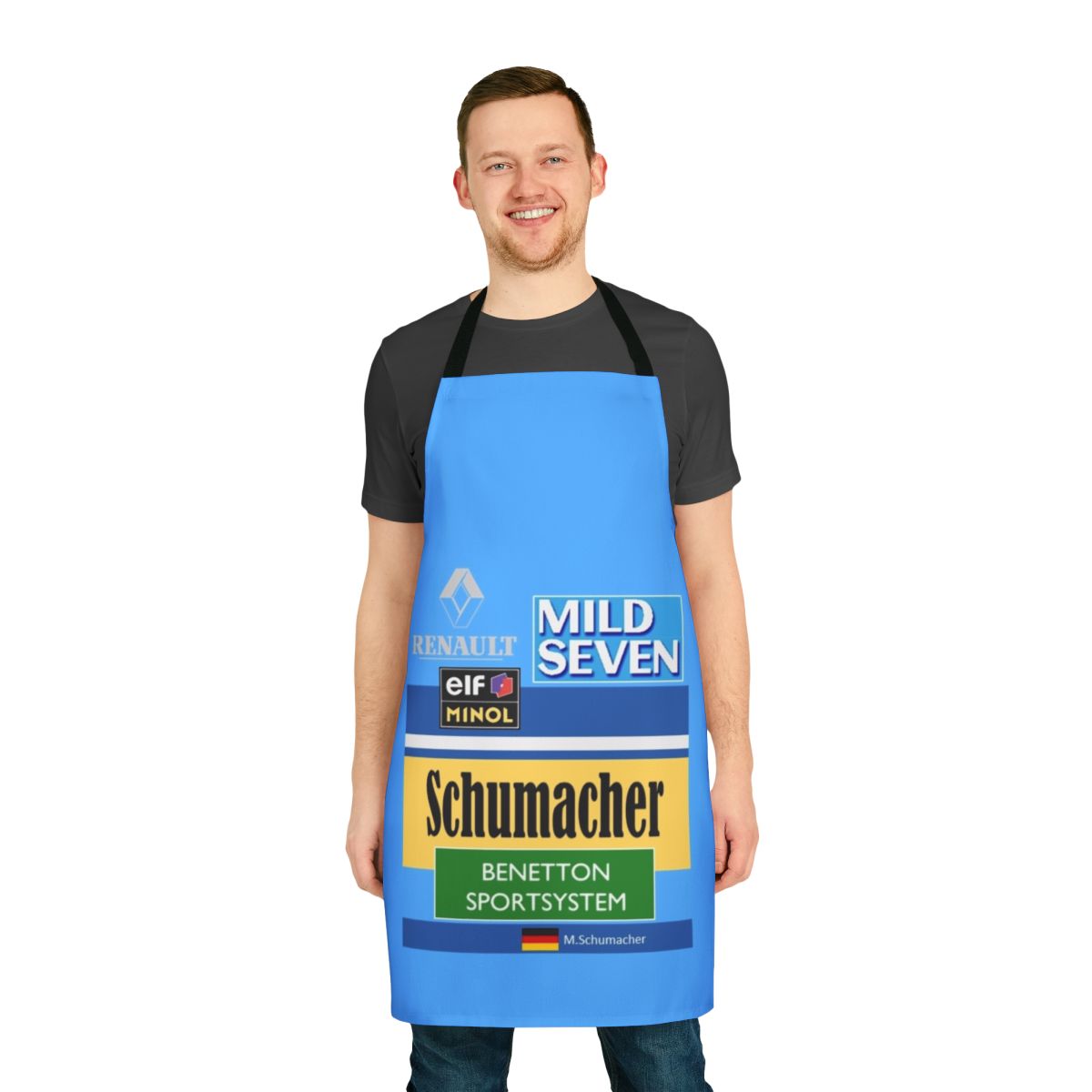 Retro Michael Schumacher Benetton Racing Apron