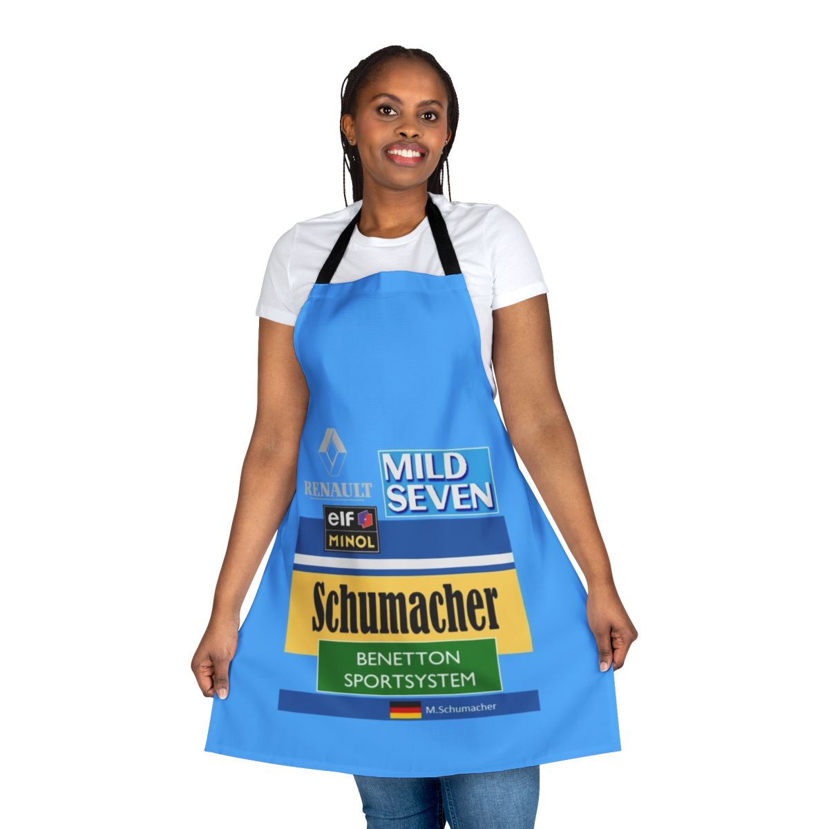 Retro Michael Schumacher Benetton Racing Apron