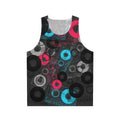 Retro mix tape unisex tank top
