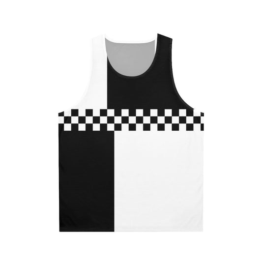 Retro Mod Ska Unisex Tank Top