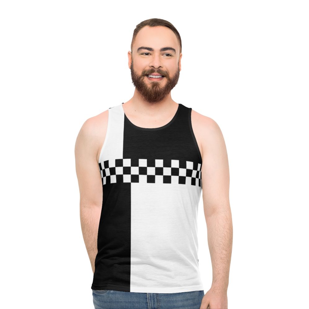 Retro Mod Ska Unisex Tank Top