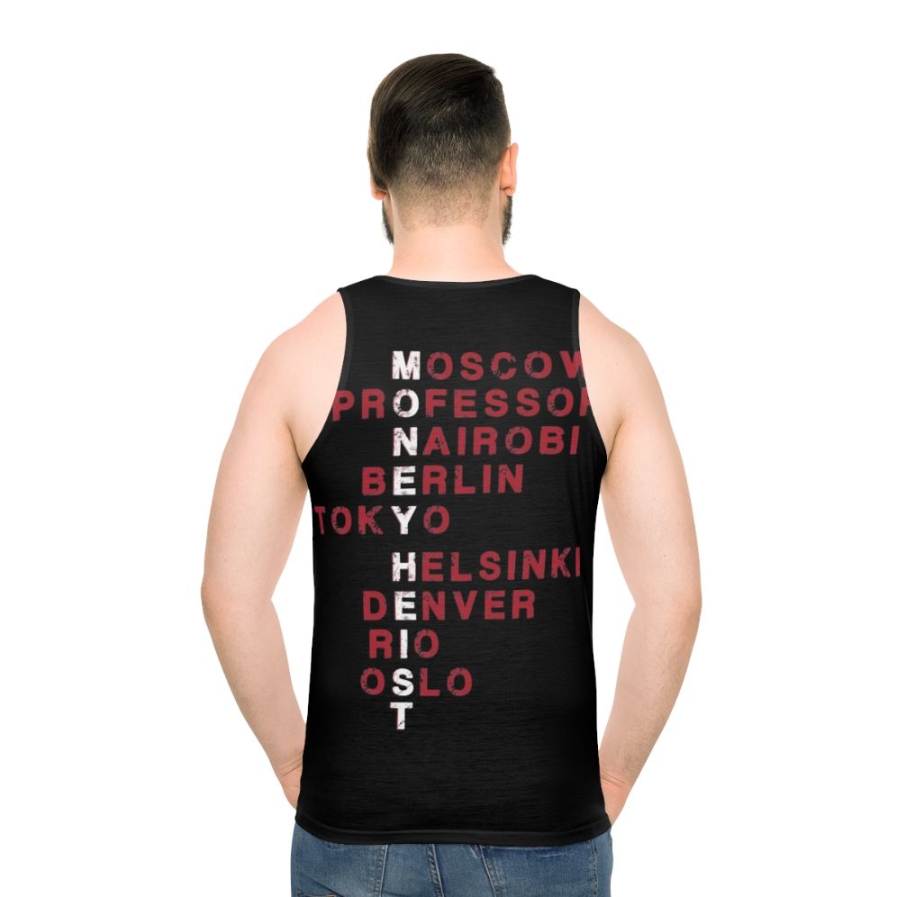 Retro Money Heist Unisex Tank Top