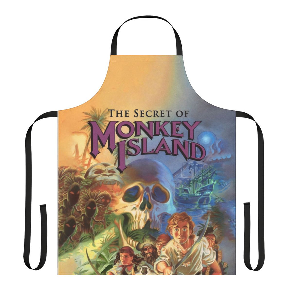 Retro Monkey Island Inspired Apron