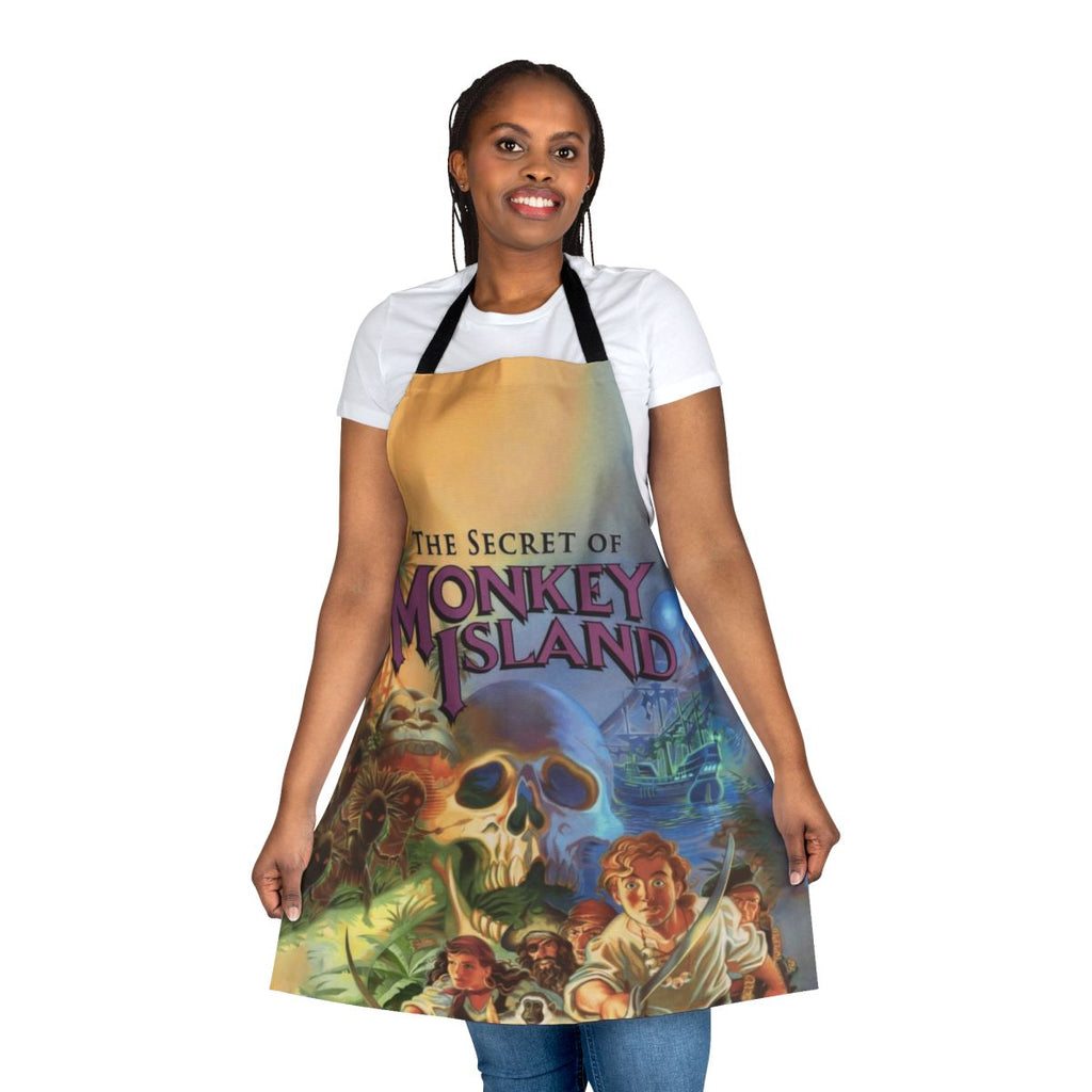 Retro Monkey Island Inspired Apron