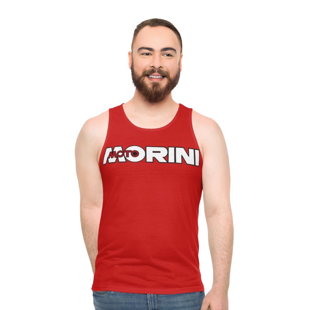 Retro Morini Graphic Unisex Tank Top