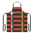 Retro-styled apron featuring Mork from Mork & Mindy motifs and iconography