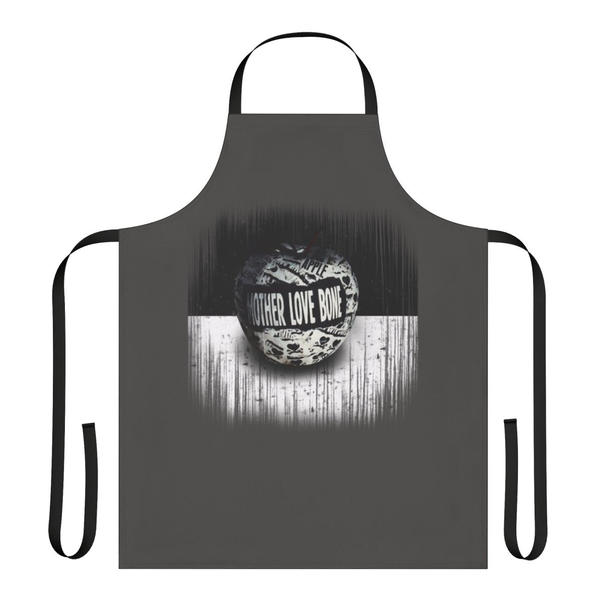 Mother Love Bone Inspired Apron with Vintage Grunge Design