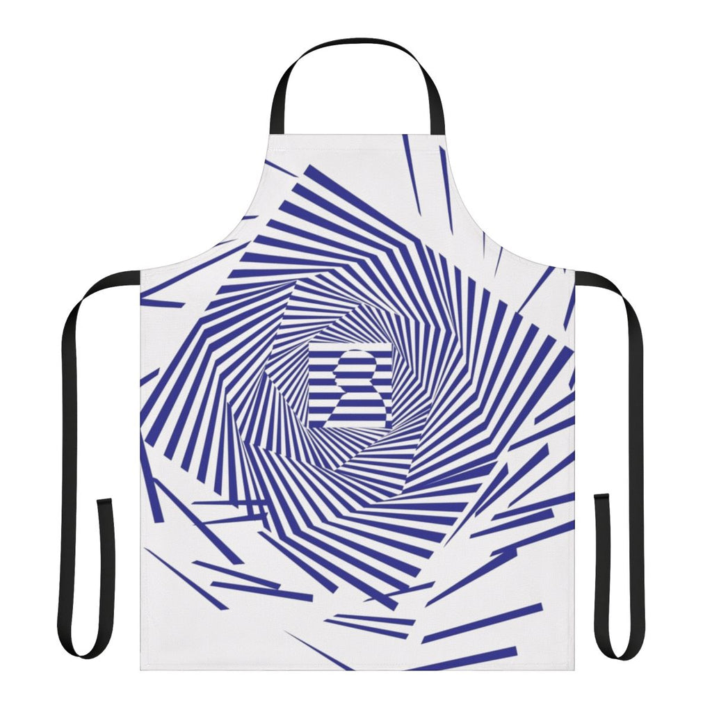 Vertigo-inspired apron featuring the iconic Alfred Hitchcock design