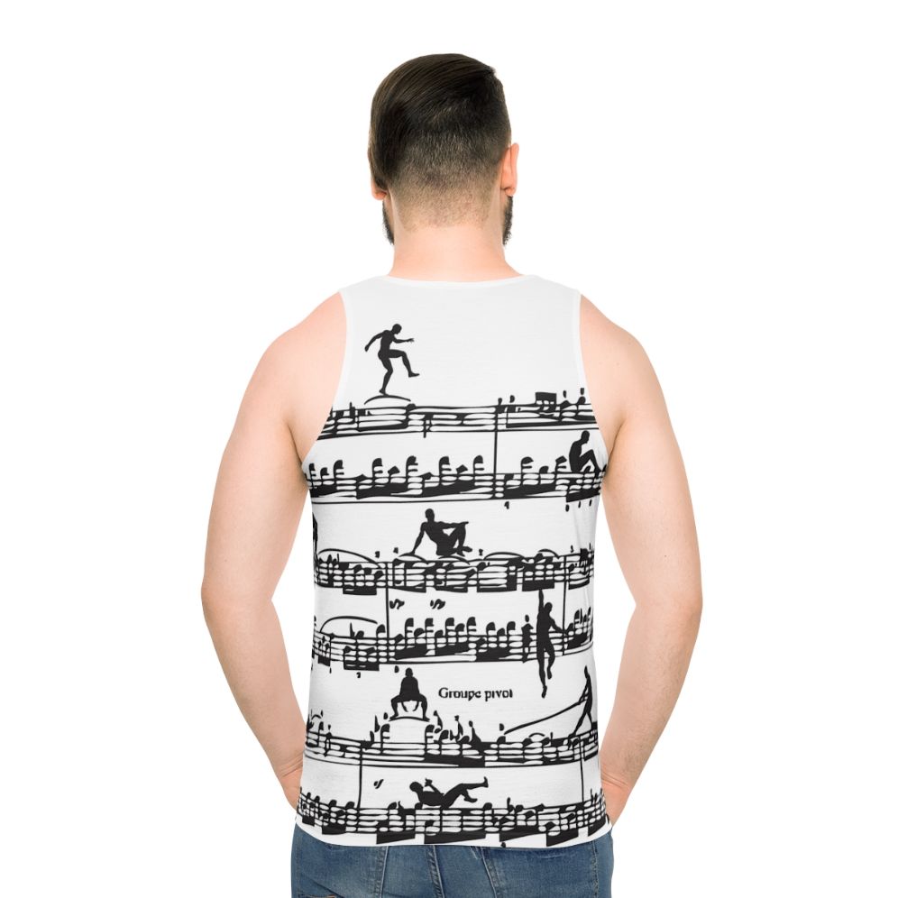 Retro Mozart Unisex Tank Top