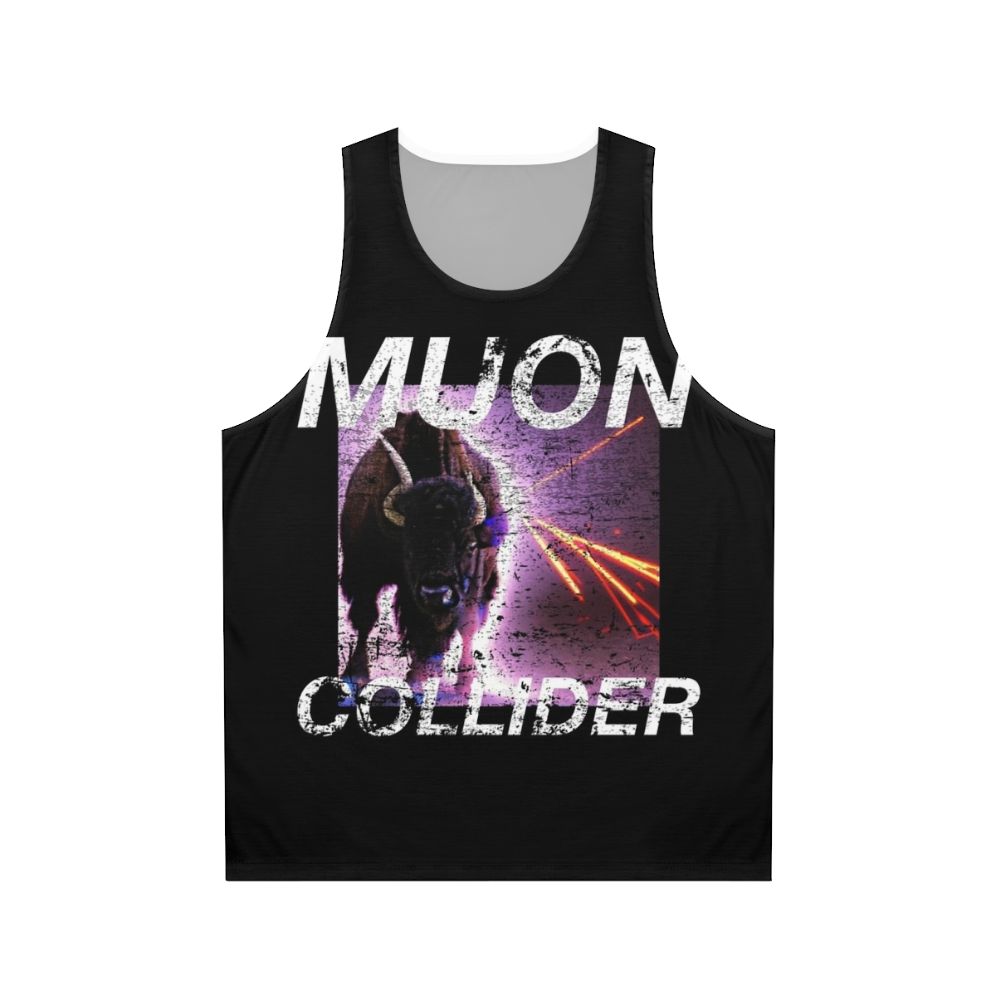 Retro Muon Collider Unisex Tank Top
