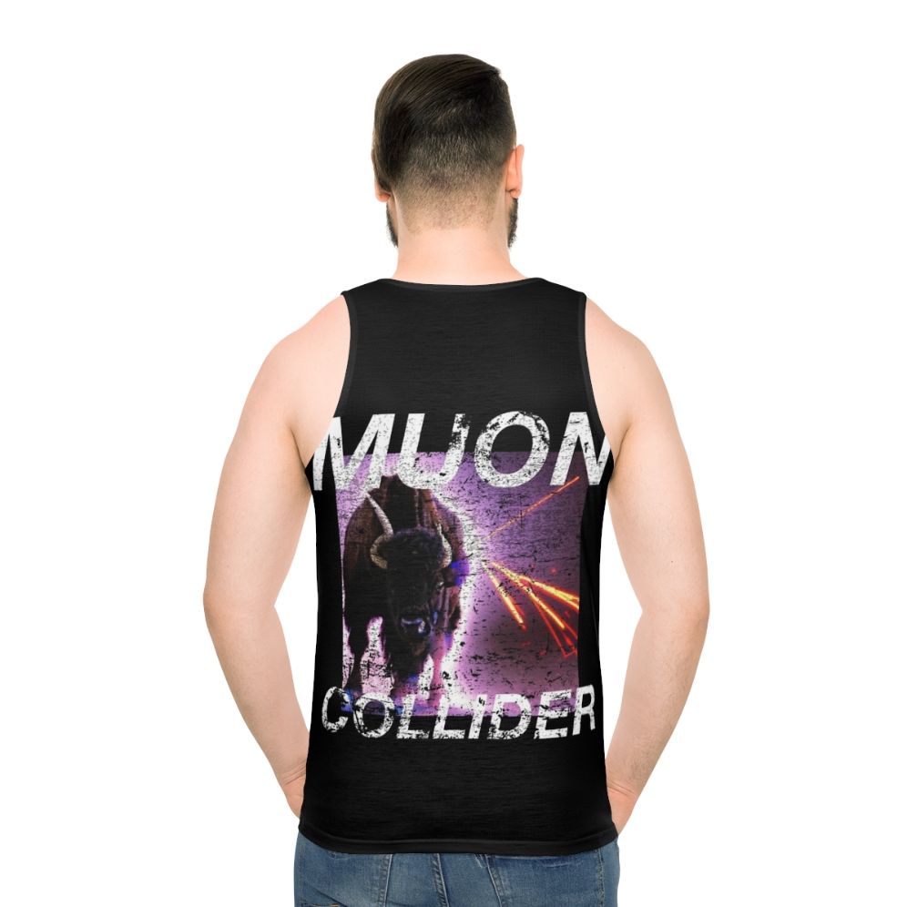 Retro Muon Collider Unisex Tank Top