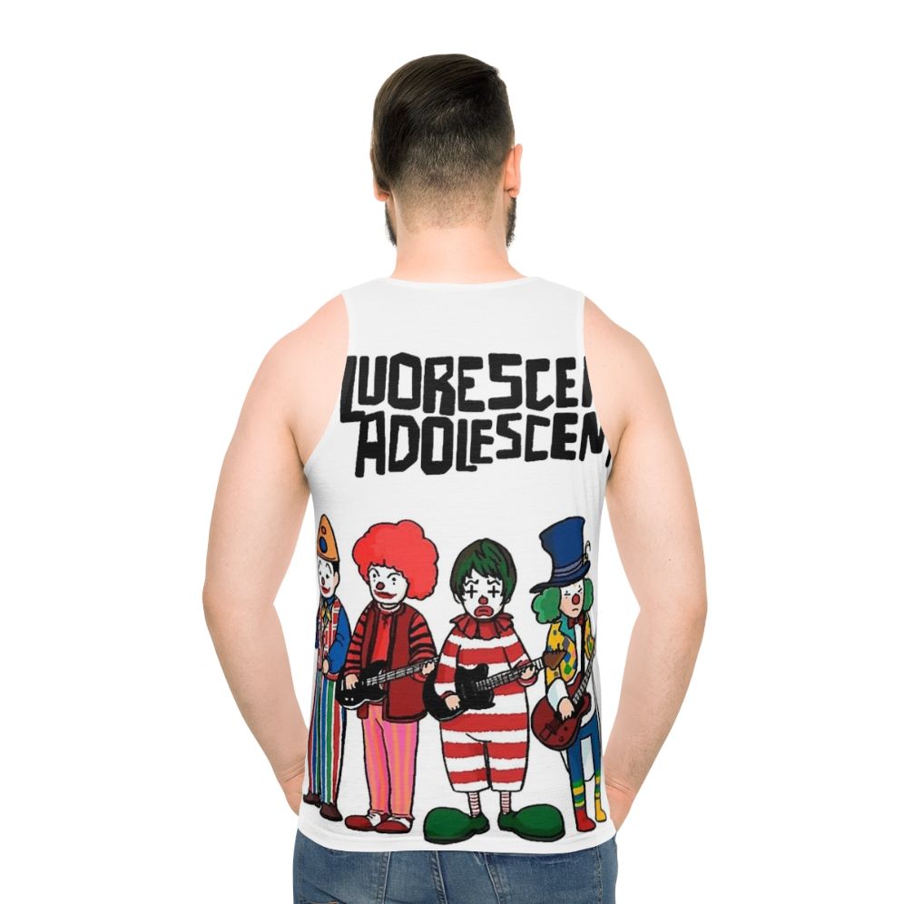 Retro Music Clown Unisex Tank Top