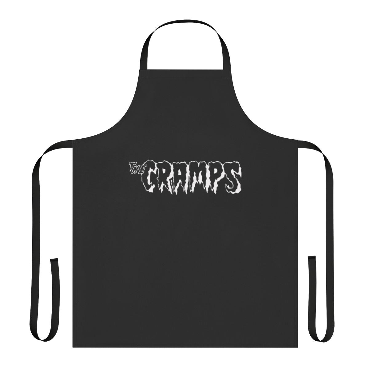 Retro music lover apron featuring the iconic The Cramps band