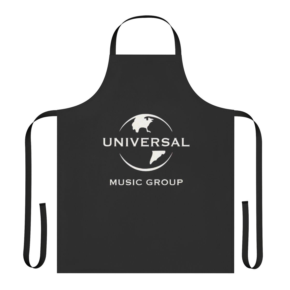 Stylish retro-inspired apron featuring the Universal Music Group logo and design